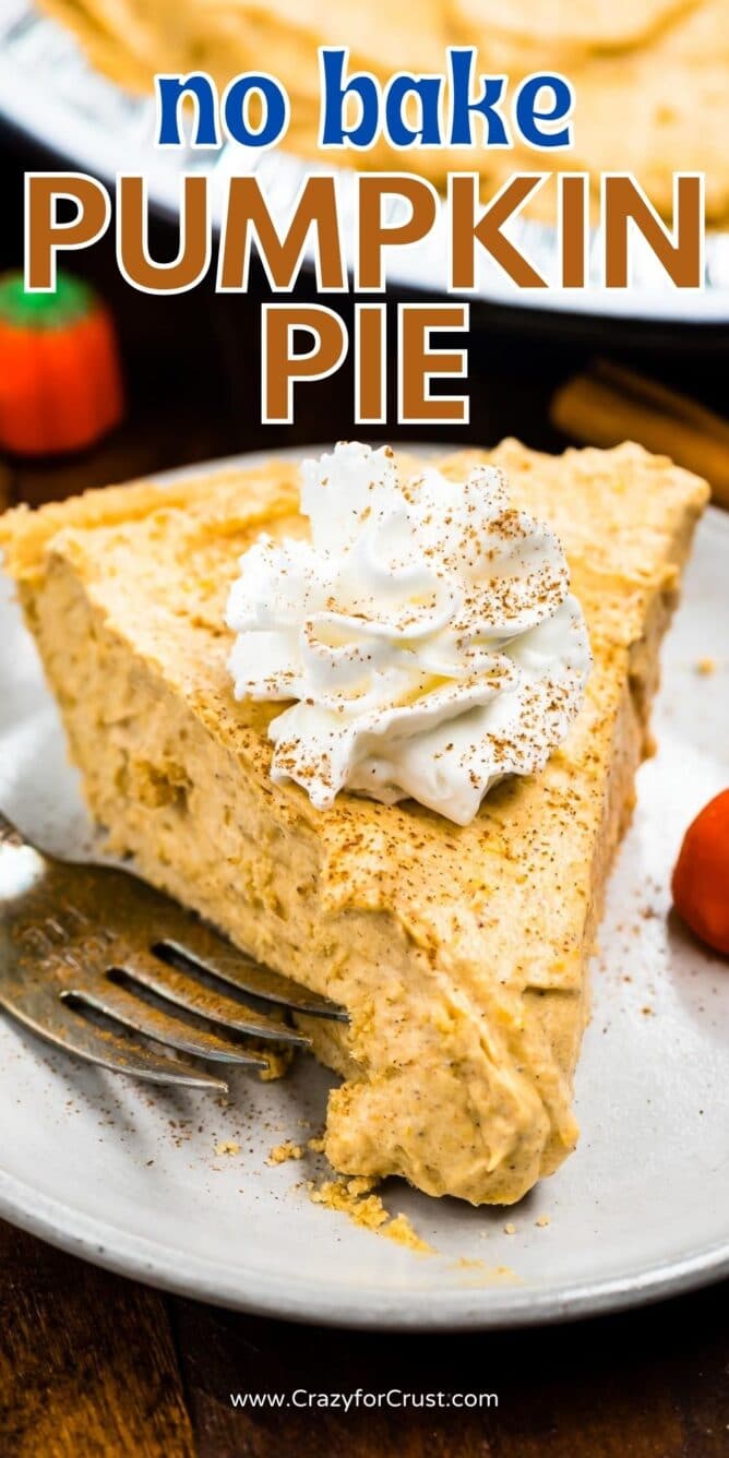 slice of pie on white plate