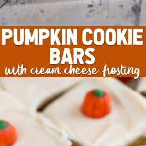 pumpkin bars (with cream cheese frosting)