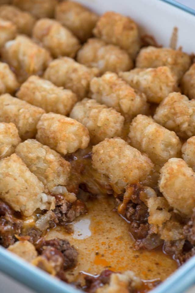 Chili Tater Tot Casserole Crazy for Crust