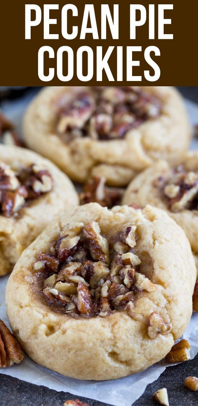 pecan pie cookies