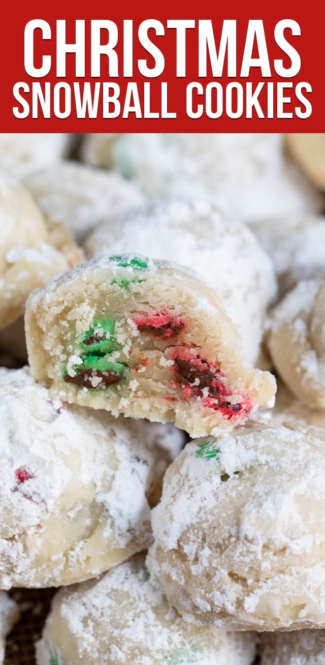 Christmas Snowball Cookies - Crazy for Crust