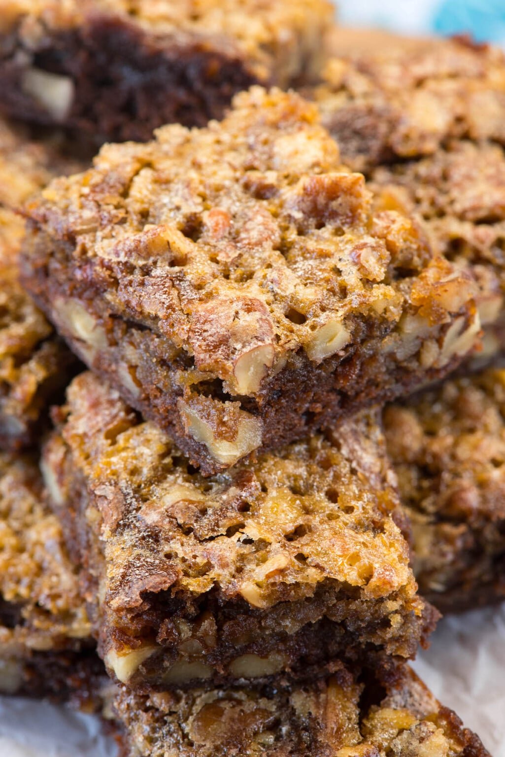 Pecan Pie Brownies Crazy for Crust