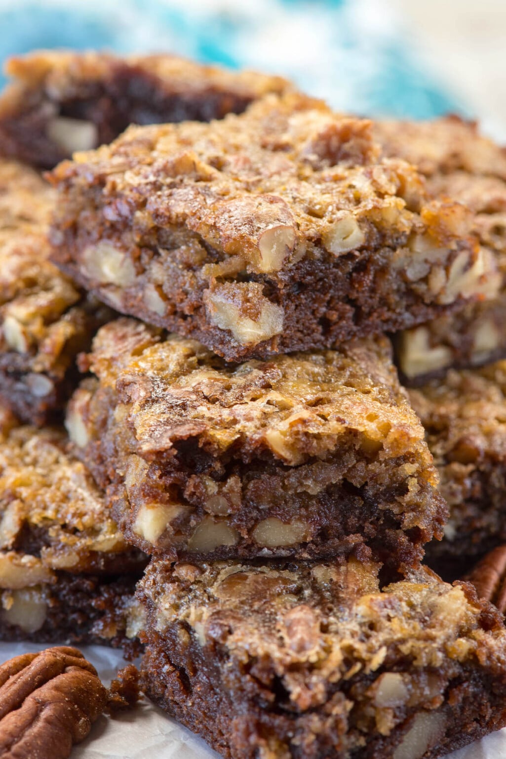 Pecan Pie Brownies Crazy for Crust