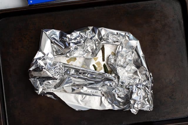 crumpled up aluminum foil