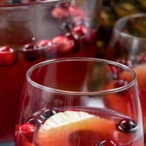 cranberry champagne punch