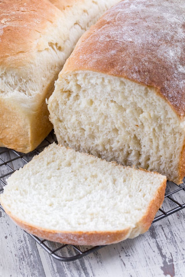 Easy Homemade White Bread Recipe - Crazy for Crust