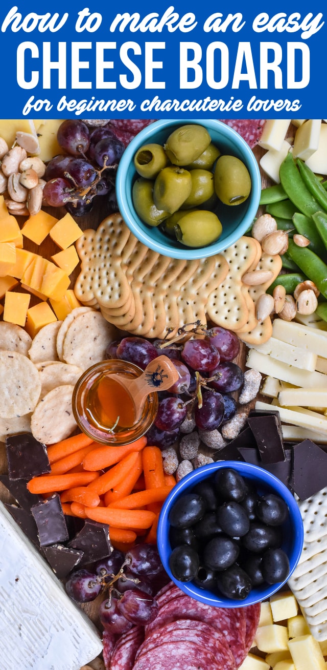 Simple Cheese Board (Beginner Charcuterie) - Crazy for Crust