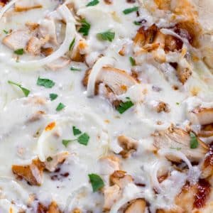 easy bbq chicken pizza
