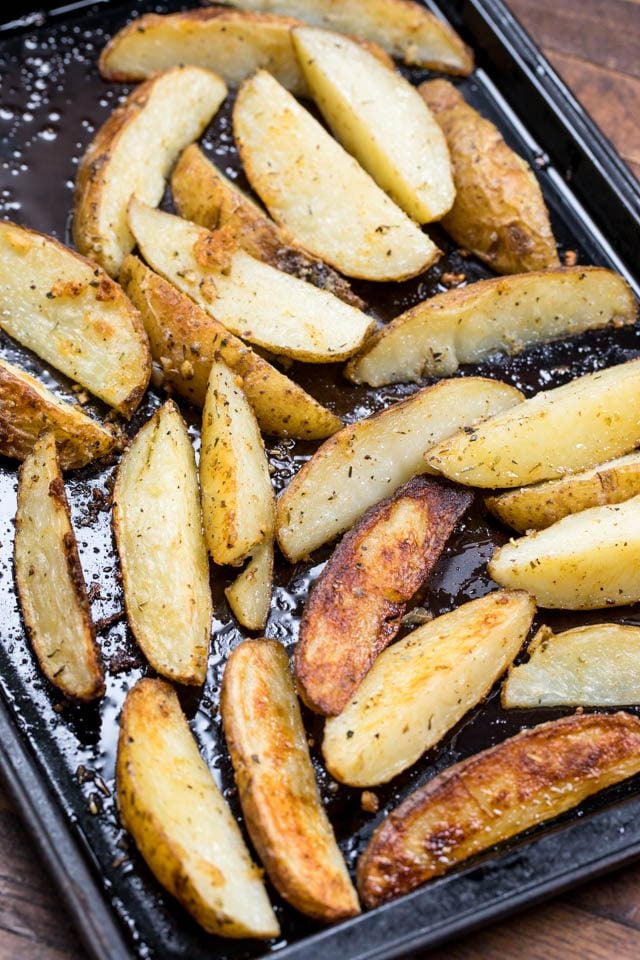 Whether you're trying to stretch your food dollar or creating a cooking the potatoes directly on the oven rack assures that you will get an evenly cooked potato with a crispy skin. Top 20 How Long Do I Bake A Potato . Easy Oven Roasted Potatoes Recipe Crazy For Crust