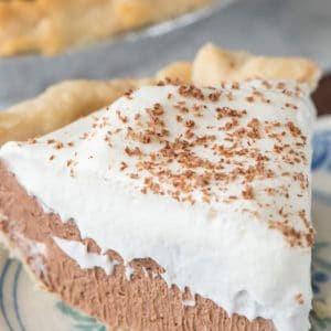 eggless french silk pie