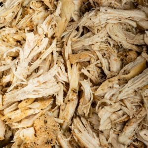 instant pot shredded chicken (meal prep)