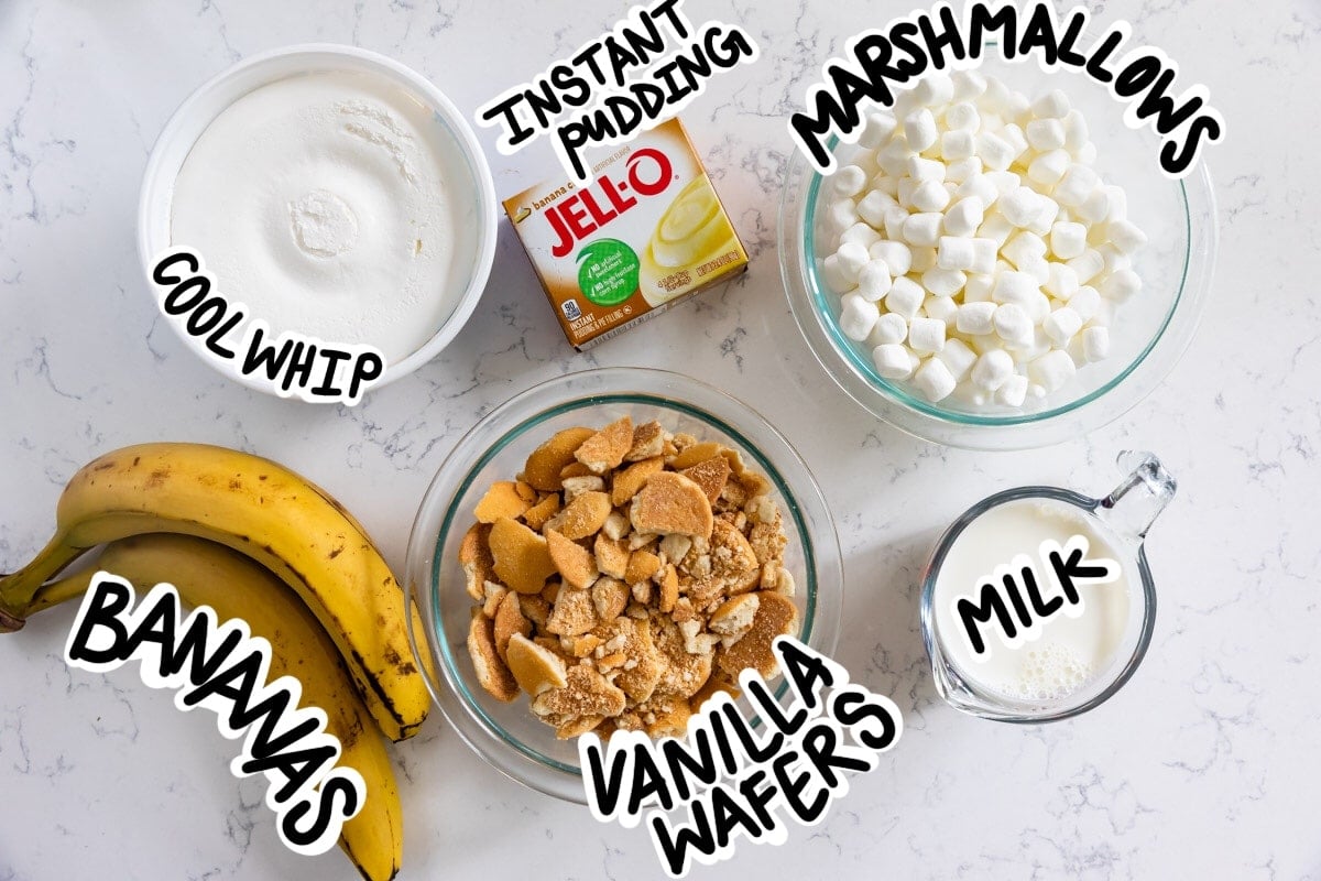 ingredients in banana fluff