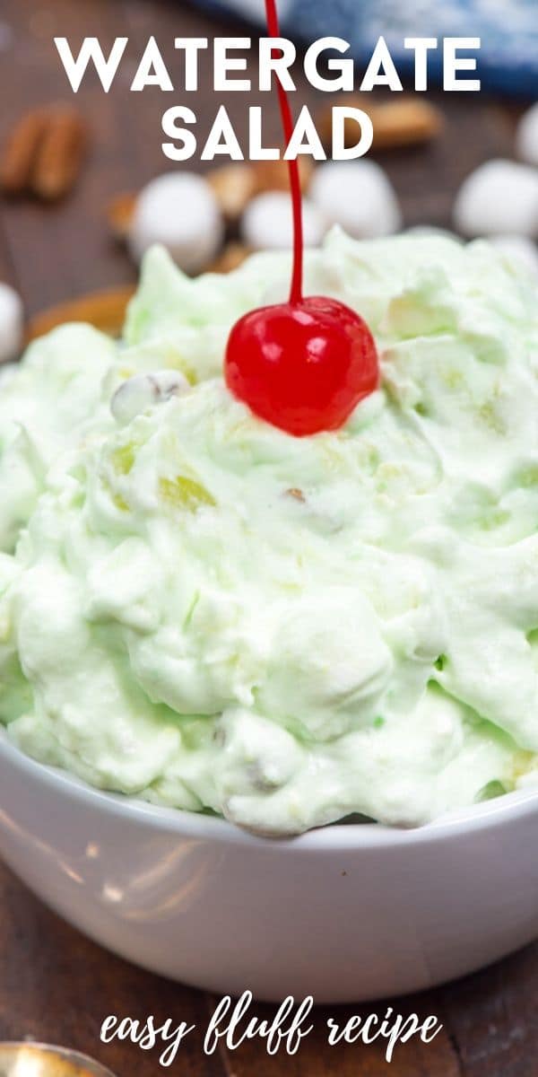 Easy Watergate Salad Recipe (Fluff Salad) - Crazy for Crust