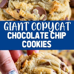 the best giant chocolate chip cookies