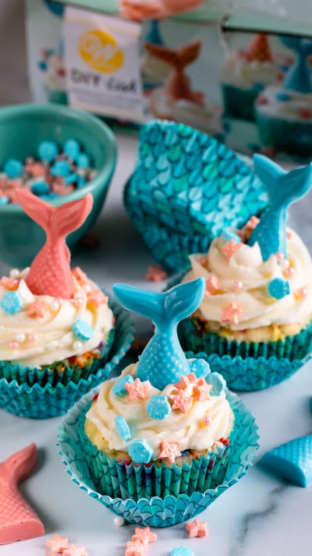 Mermaid cupcakes