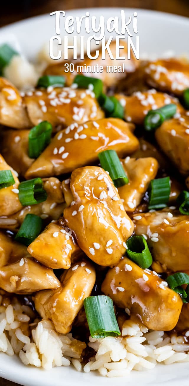 teriyaki chicken over rice