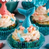 mermaid cupcakes