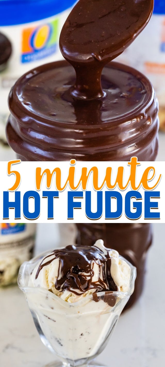 hot fudge collage