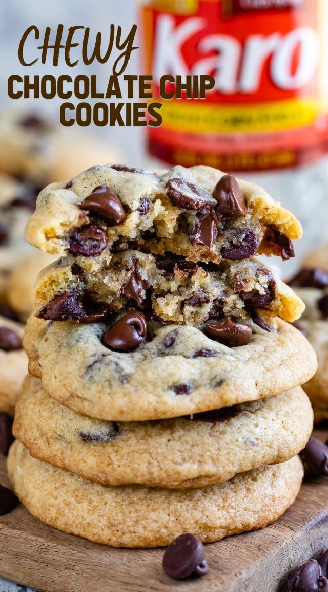 chocolate chip cookies with Karo