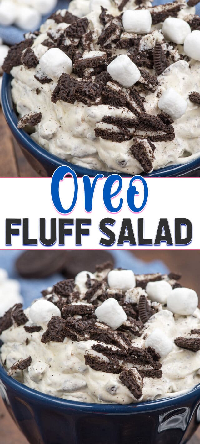 oreo fluff in bowl