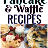 pancake recipe collage