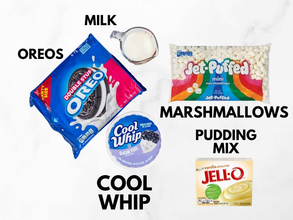 ingredients in oreo fluff