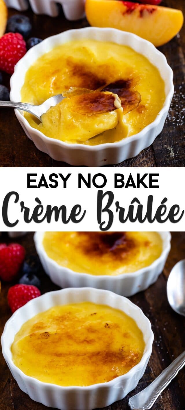 collage creme brÃ»lÃ©e photos