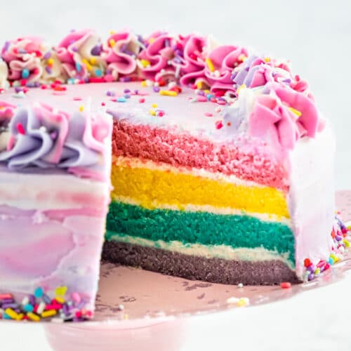 Rainbow Cake Recipe