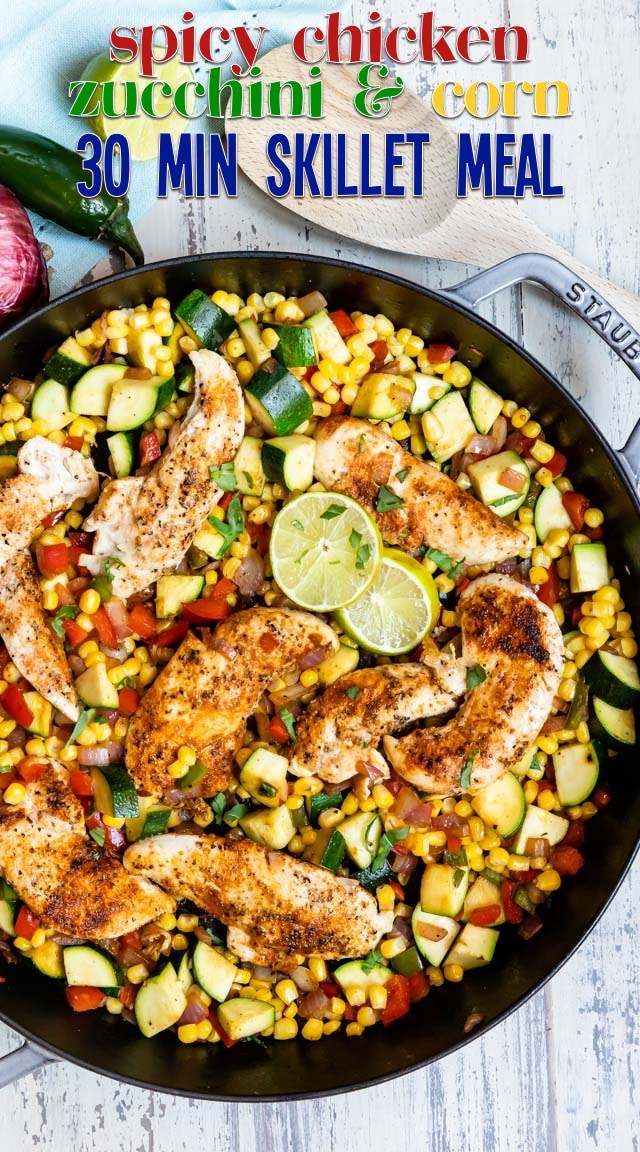 Spicy Chicken Dinner 30 Minute Meal Crazy For Crust