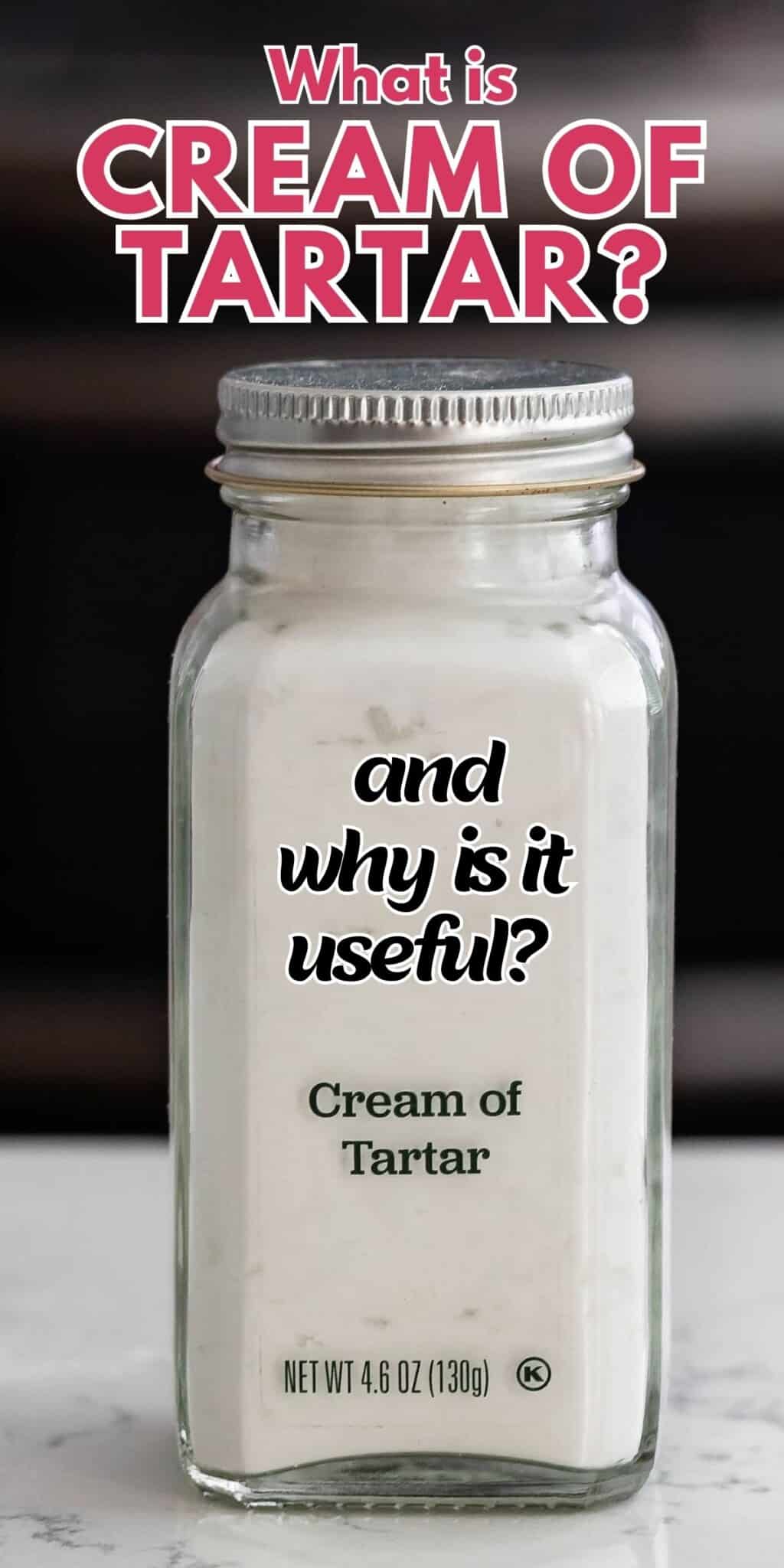 jar of cream of tartar with words on photo