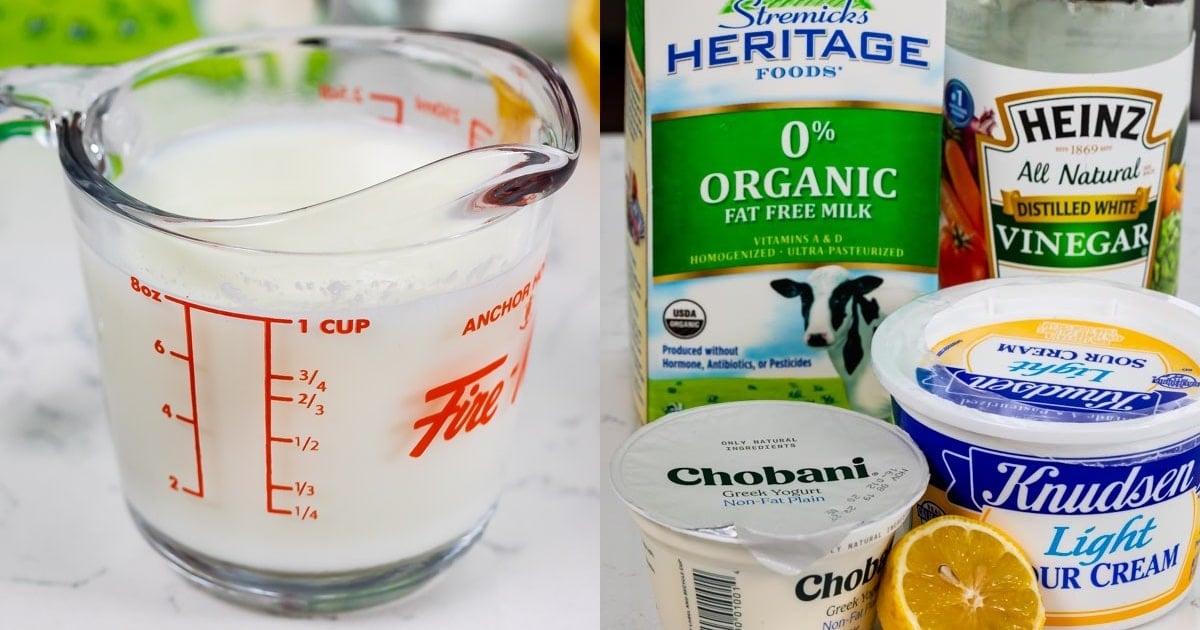 Learn How to Make Buttermilk at home - Crazy for Crust