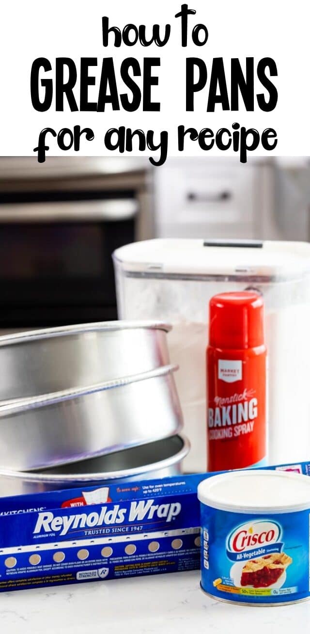 Learn How to Grease a Pan for cake or any recipe Crazy for Crust