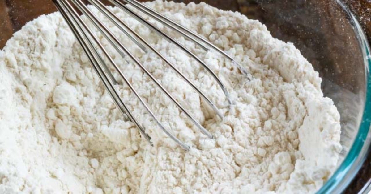 Easy DIY Cake Flour Substitute from All Purpose Crazy for Crust