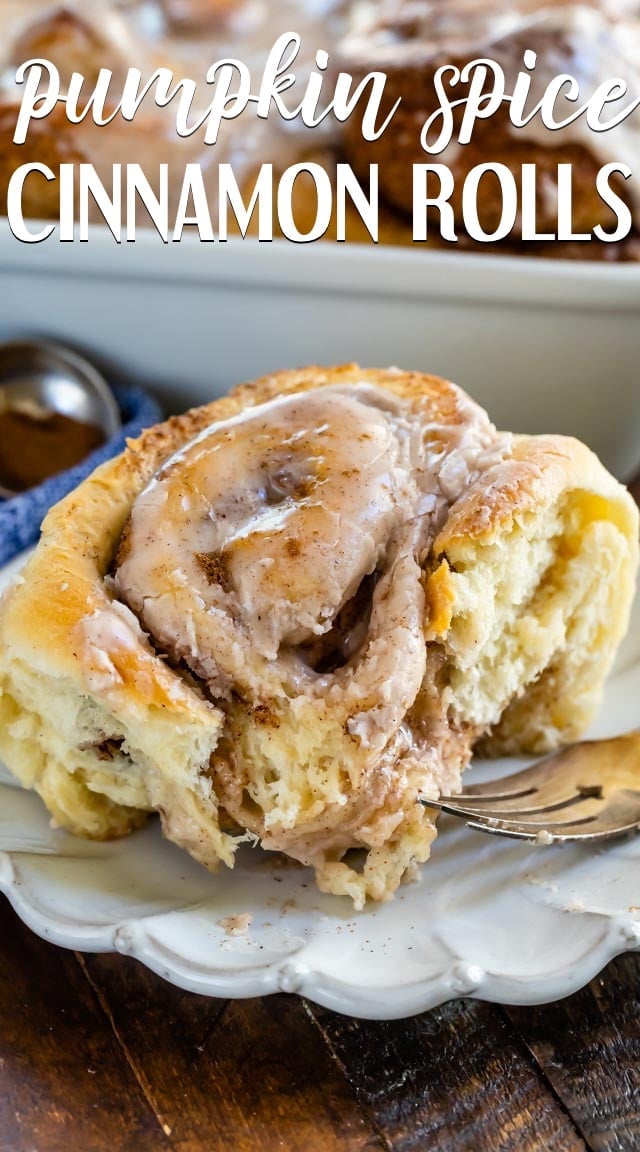 cinnamon roll on white plate