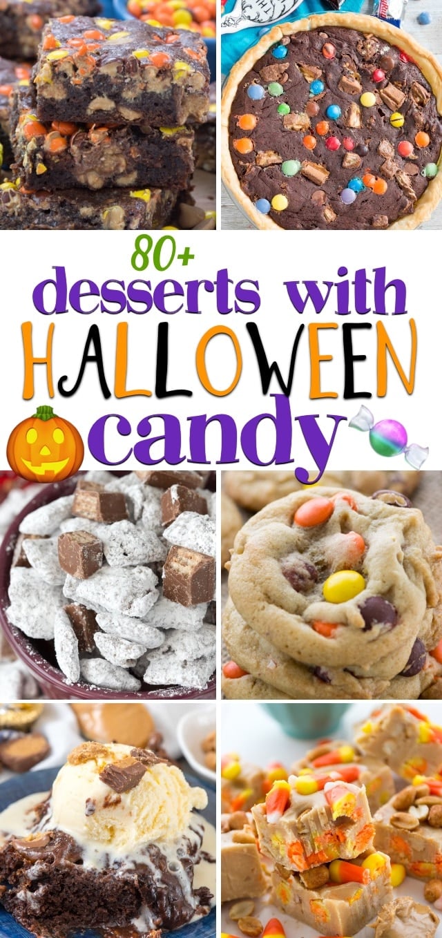 Desserts to with Leftover Halloween - Crazy for Crust