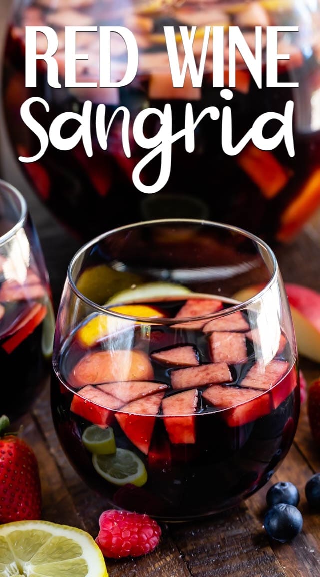 Easy Red Wine Sangria Recipe for a Crowd - Celebrations at Home