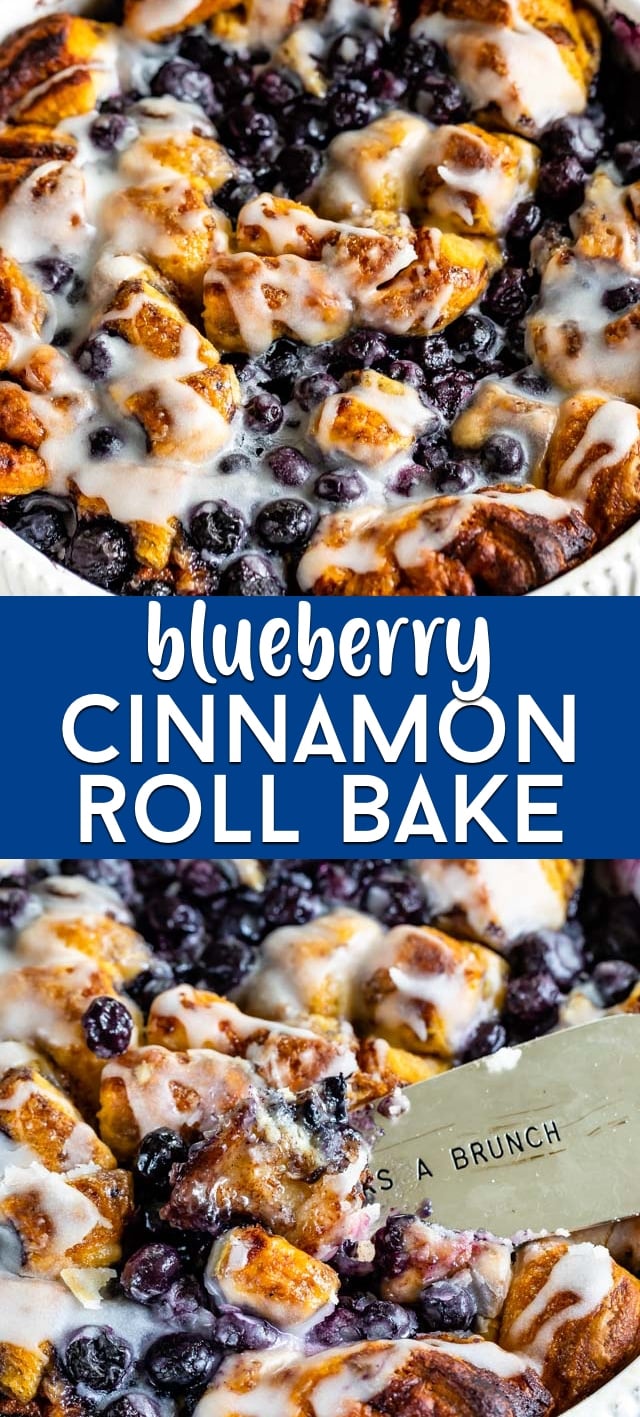 skillet cinnamon roll bake - Blue Bowl