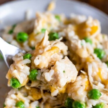 Easy chicken and rice casserole