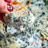 Hot spinach dip