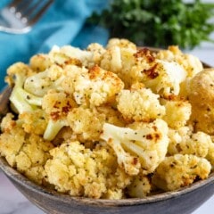 Roasted cauliflower bowl