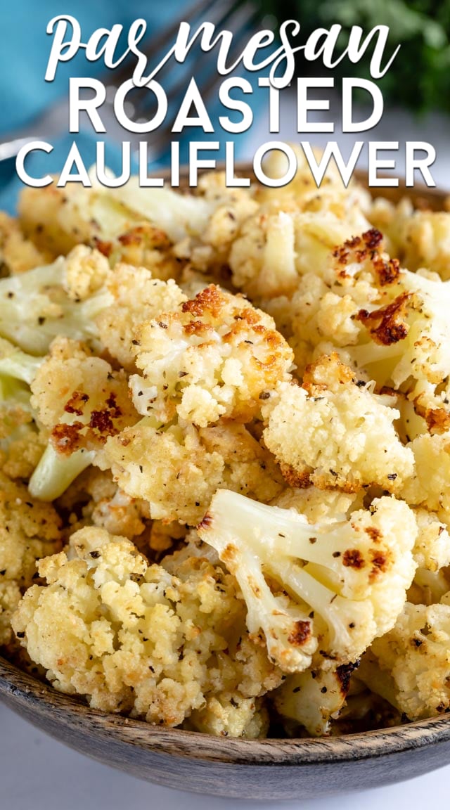 Parmesan roasted cauliflower