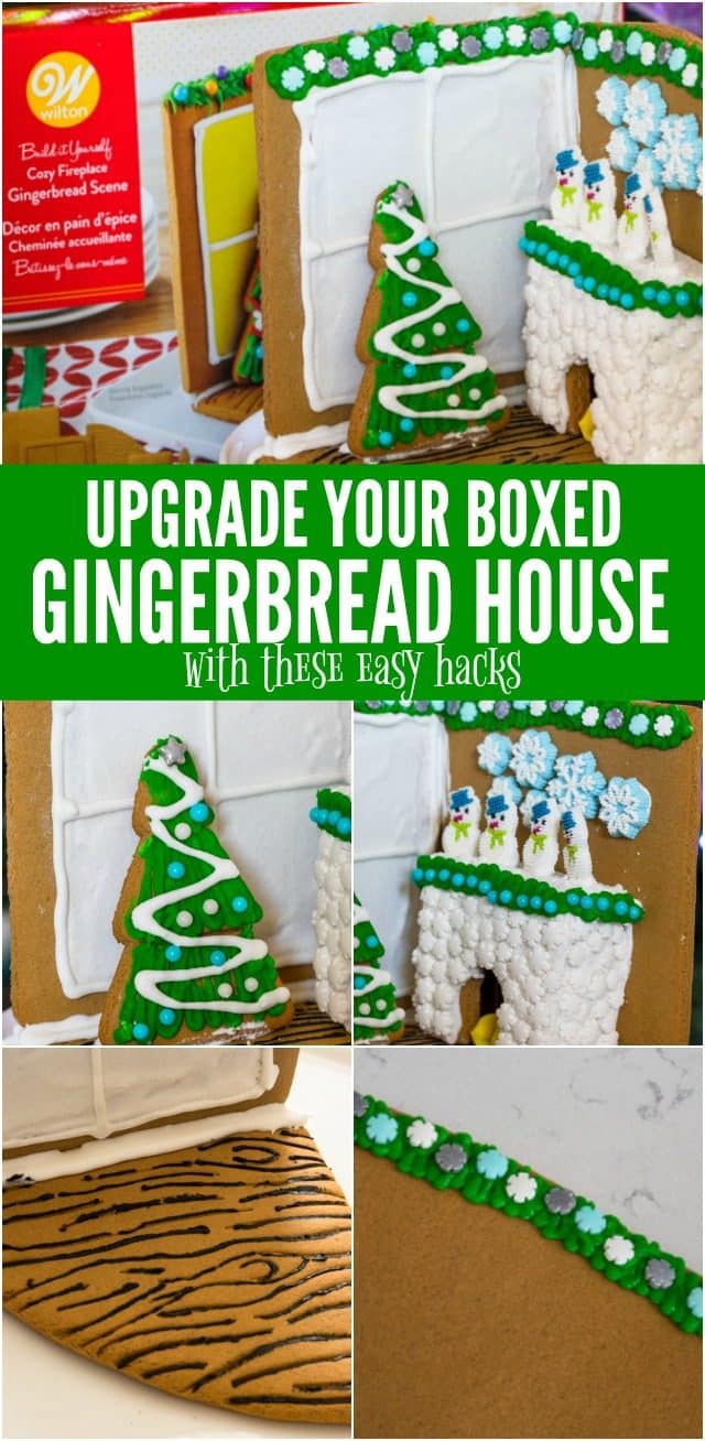 gingerbread house kit hacks