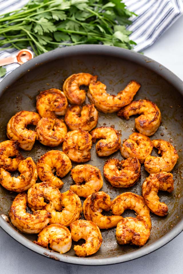 Easy cajun shrimp