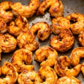 Cajun shrimp cooking