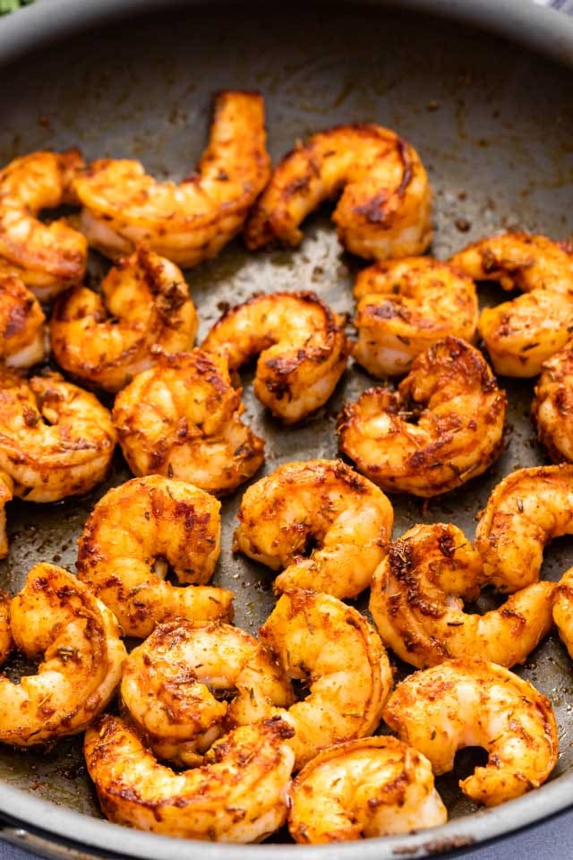 Cajun Shrimp Recipe (15 minute meal) - Crazy for Crust