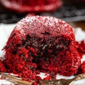 Lava cupcakes