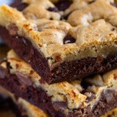 Chocolate chip brookies