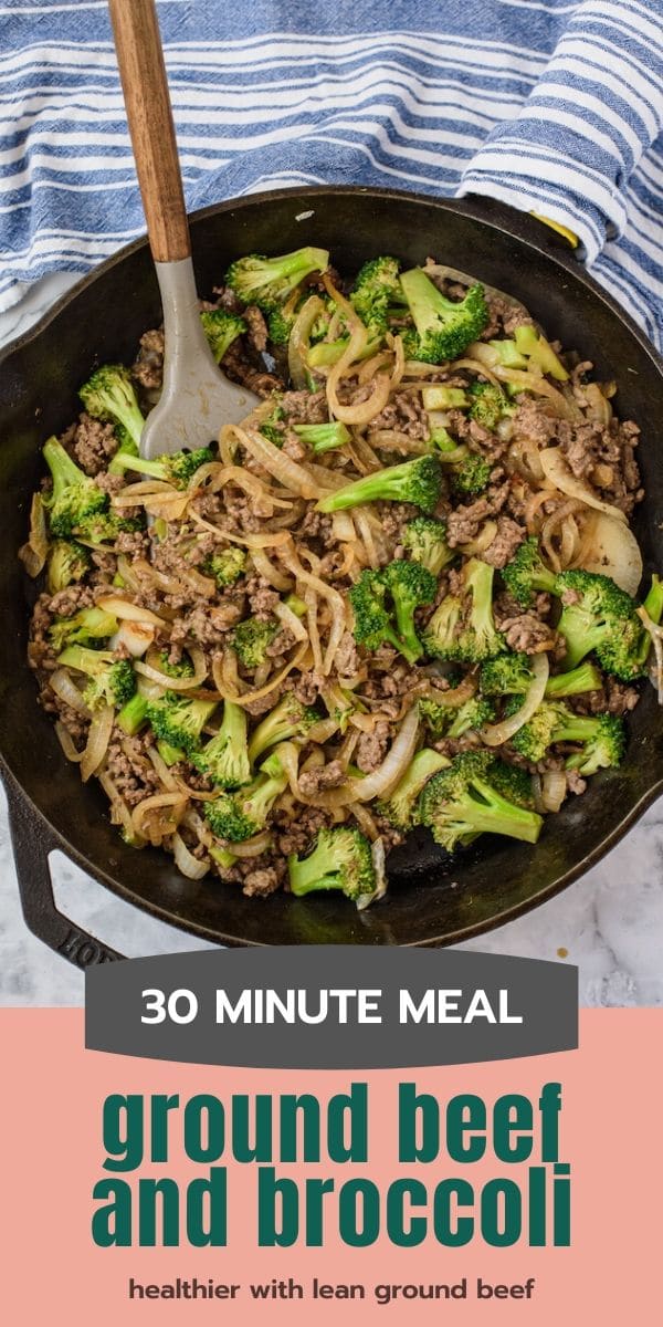 beef broccoli in pan