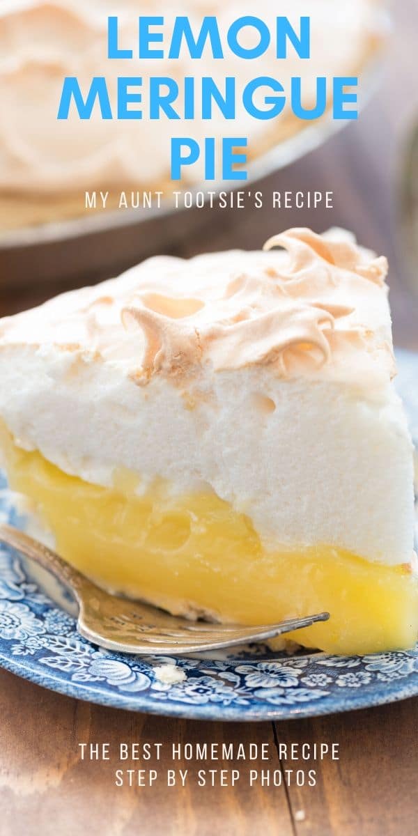 Aunt Tootsie's lemon meringue pie