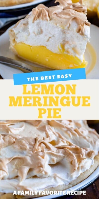 Aunt Tootsie's Lemon Meringue Pie - Crazy For Crust